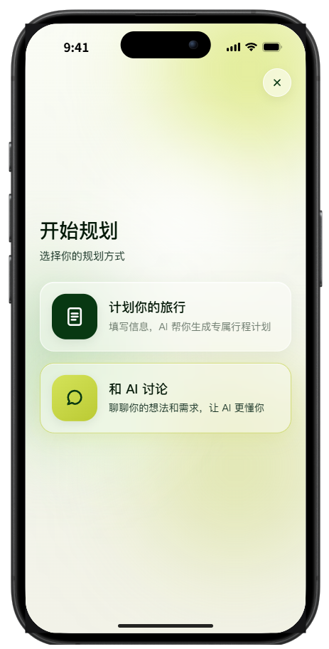 规划选择